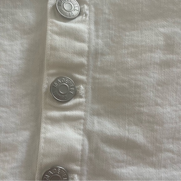 Madewell Stretch Denim Mini Skirt- Size 31 - Picture 3 of 6